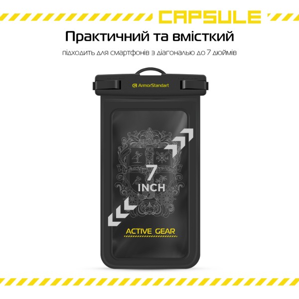 Фото - Чехол для смартфона Armorstandart Capsule Side Black (ARM84422)